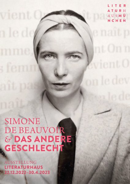 Simone de Beauvoir | Ausstellung Literaturhaus München 