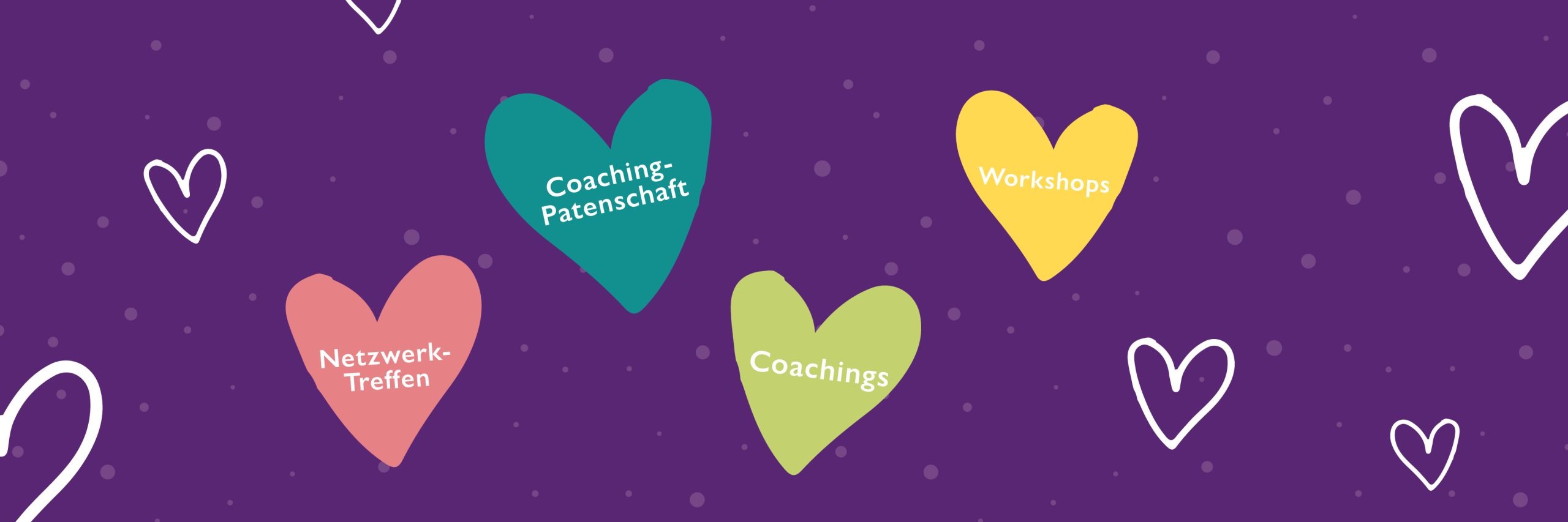 Frauen unterstützen und spenden: Workshops, Coachings, Netzwerktreffen, Coaching-Patenschaft